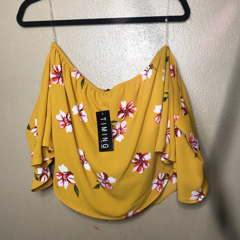 Off the shoulder top